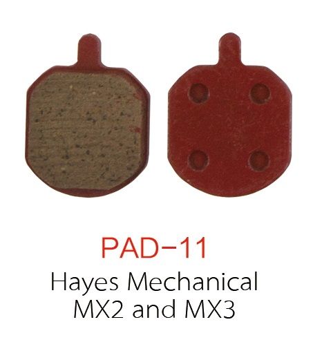 Колодки тормозные Repute Pad 11 для дисковых тормозов Hayes Mechanical MX2&MX3, в упаковке Колодки тормозные Repute Pad 11 для дисковых тормозов Hayes Mechanical MX2&MX3, в упаковке