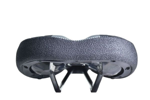 Седло ZEUS 1040 MTB Sport стальные рельсы,черный\серый