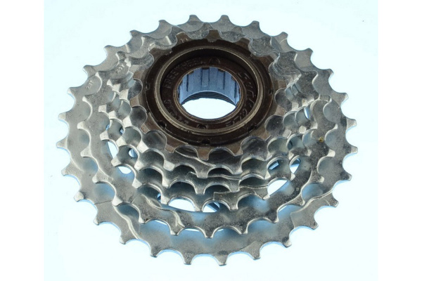 Трещотка Sun Race MFМ2А, 6 передач, 14-28Т, сер./черн. покрытие Трещотка Sun Race MFМ2А, 6 передач, 14-28Т, сер./черн. покрытие